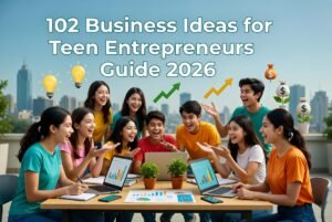 102 business ideas for teen entrepreneurs guide 2026
