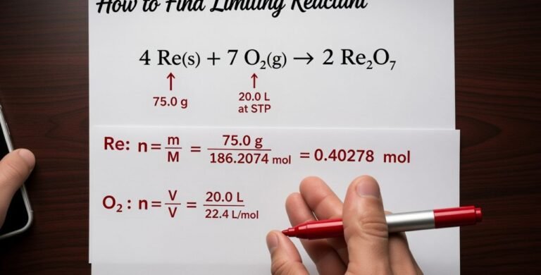 How to Express Limiting Reactant in Chemical Formula: A Simple Guide